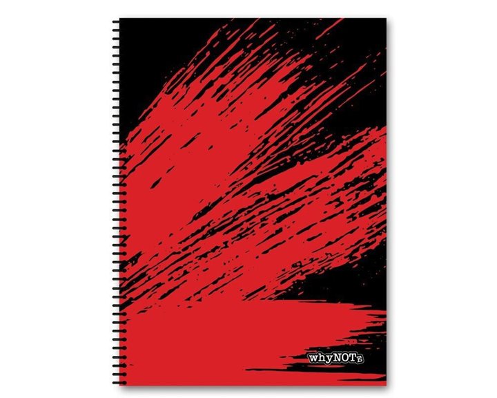 Whynote Τετράδιο Σπιράλ Α4 4θεμ.120φυλ. Abstract