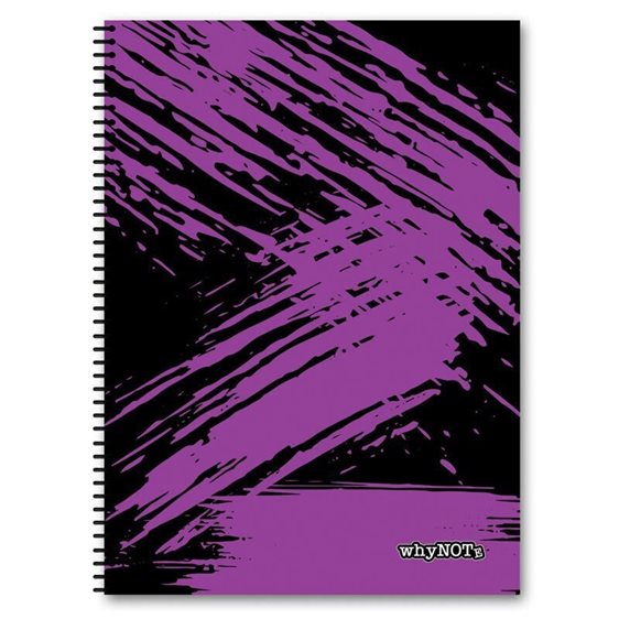Whynote Τετράδιο Σπιράλ Α4 4θεμ.120φυλ. Abstract