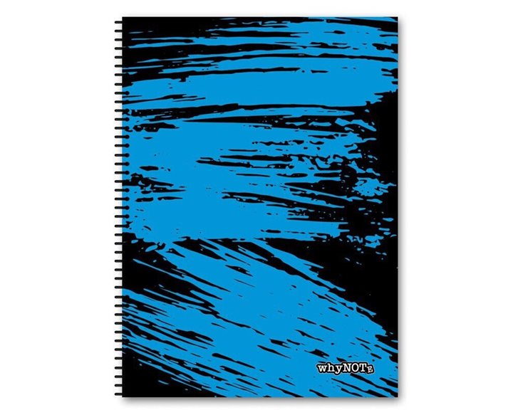 Whynote Τετράδιο Σπιράλ Α4 4θεμ.120φυλ. Abstract