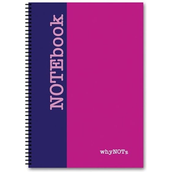 Whynote Τετράδιο Σπιράλ Α4 4θεμ.120φυλ. Dual