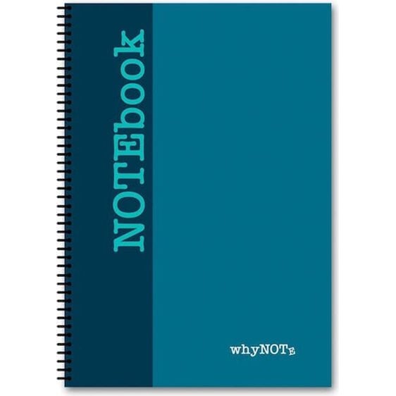 Whynote Τετράδιο Σπιράλ Α4 4θεμ.120φυλ. Dual