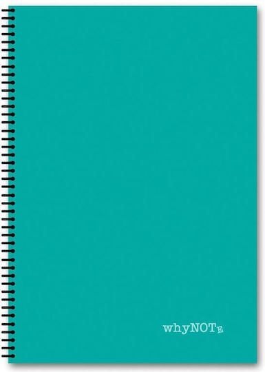 Whynote Τετράδιο Σπιράλ Α4 3θεμ.90φυλ. Colours