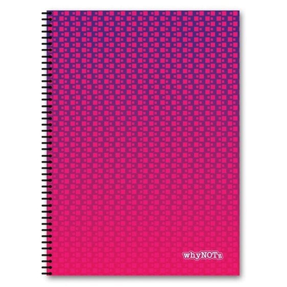 Whynote Τετράδιο Σπιράλ Α4 3θεμ.90φυλ. Pattern