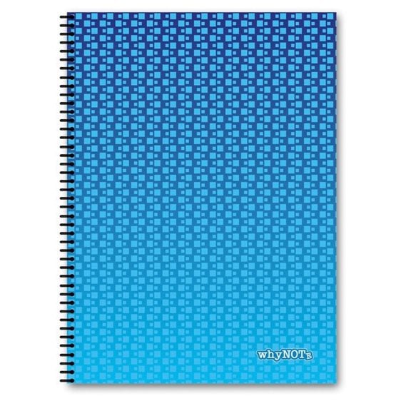 Whynote Τετράδιο Σπιράλ Α4 3θεμ.90φυλ. Pattern