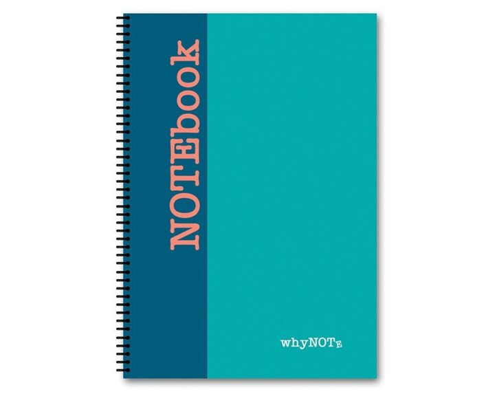 Whynote Τετράδιο Σπιράλ Α4 2θεμ.60φυλ. Dual