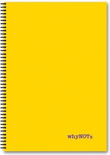 Whynote Τετράδιο Σπιράλ Α4 2θεμ.60φυλ. Colours