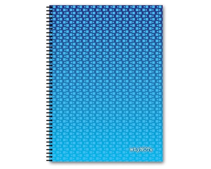 Whynote Τετράδιο Σπιράλ Α4 2θεμ.60φυλ. Pattern