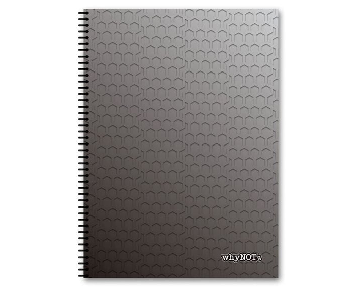 Whynote Τετράδιο Σπιράλ Α4 2θεμ.60φυλ. Pattern