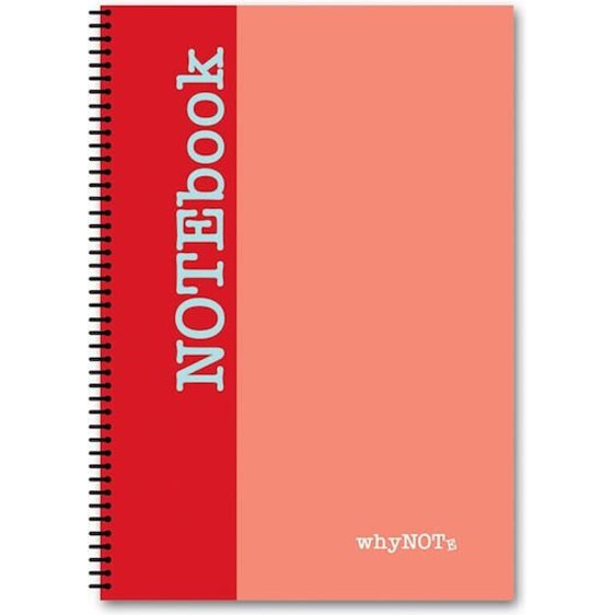 Whynote Τετράδιο Σπιράλ B5 2θεμ.60φυλ. Dual