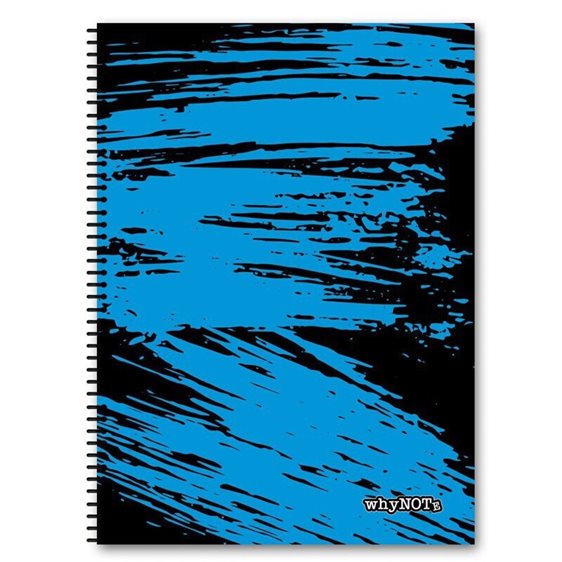Whynote Τετράδιο Σπιράλ B5 2θεμ.60φυλ. Abstract