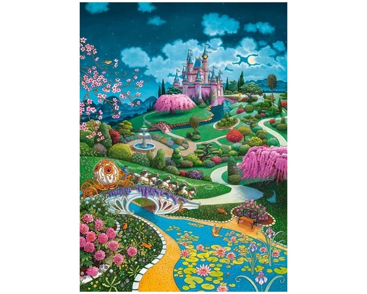Παζλ Castorland 180τμχ. Cinderella's Castle 32x23cm B-018543