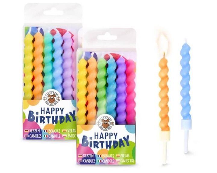 Κερί Trend 966506 BF SPIRAL SET 6 10.5cm