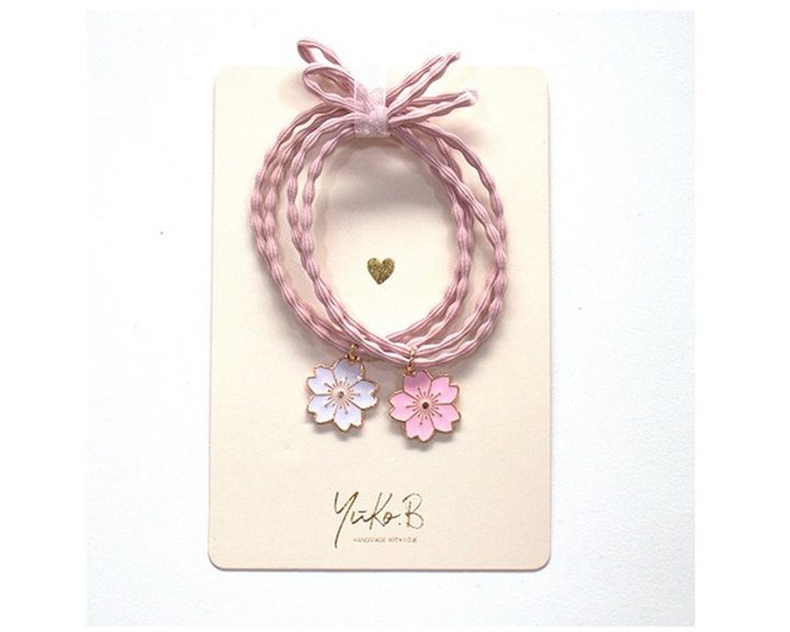 Yuko B Pretty Flowers Λαστιχάκια Μαλλιών YB-500-310