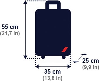 Βαλίτσα Ταξιδίου Τρόλει Lavor 1-609 50εκ. Καφέ