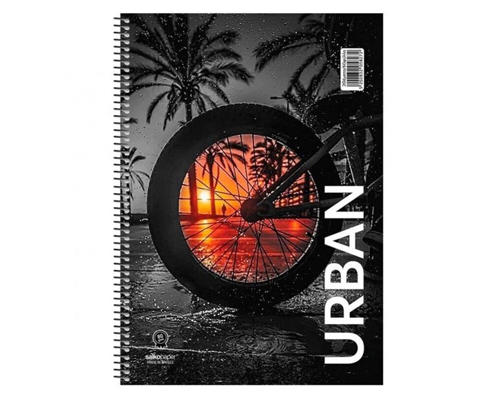 Τετράδιο Σπιράλ 17x25 Salko Urban 4θ. 120φύλλα.