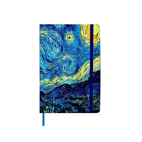 Σημειωματάριο Salko 9x14 80Φύλλων Van Gogh 4048