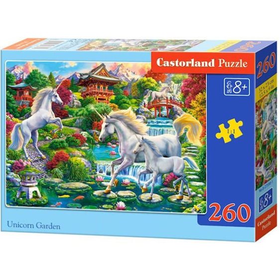 Παζλ Castorland 260τεμ. Unicorn Garden  32x23cm B-27590-1