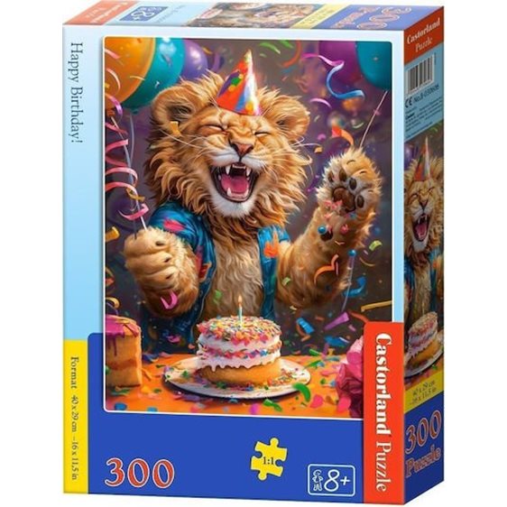 Παζλ Castorland 300τμχ 40x29cm Happy Birthday  B-030606