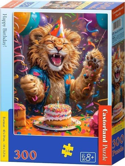Παζλ Castorland 300τμχ 40x29cm Happy Birthday  B-030606