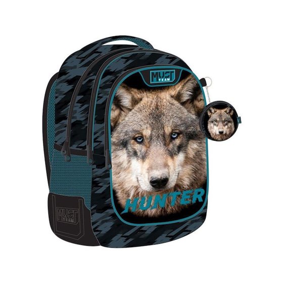 Τσάντα Πλάτης Must 32x18x43cm 3 Θήκες Wolf Hunter 000571021