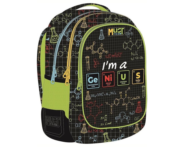 Τσάντα Πλάτης Must 39x27x17cm 3 Θήκες I am a Genius 000587760