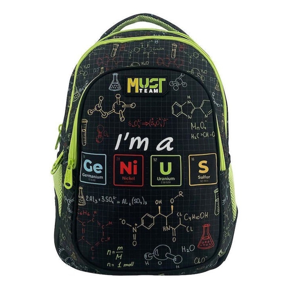 Τσάντα Πλάτης Must 39x27x17cm 3 Θήκες I am a Genius 000587760