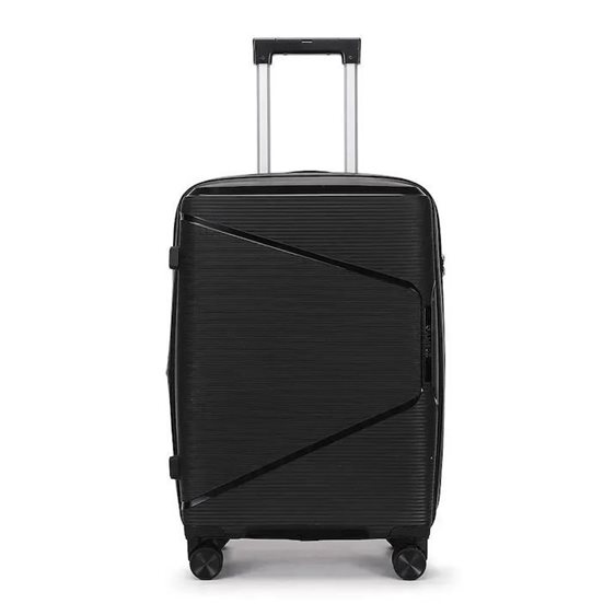 Βαλίτσα Ταξιδίου Τρόλει Amber 60εκ. 1018-AM-2  Μαύρο
