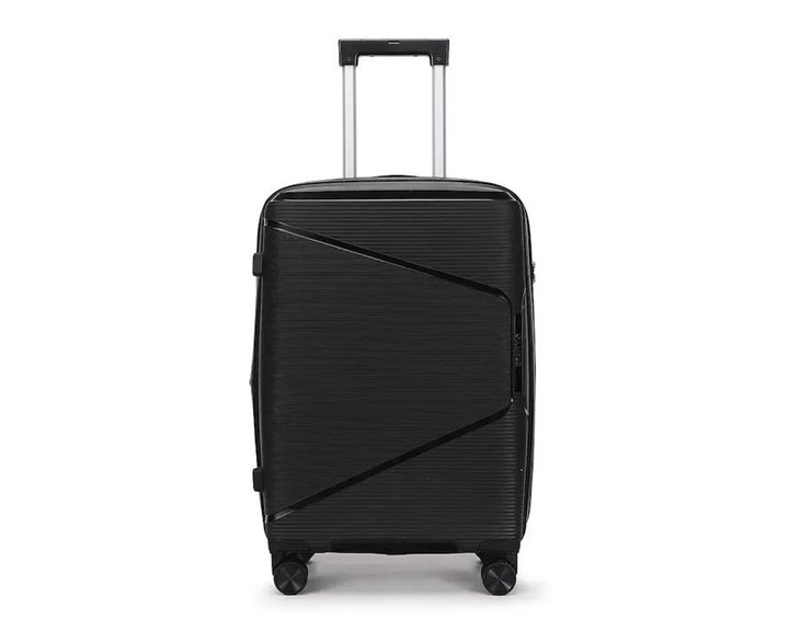 Βαλίτσα Ταξιδίου Τρόλει Amber 60εκ. 1018-AM-2  Μαύρο