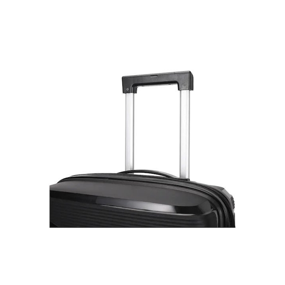 Βαλίτσα Ταξιδίου Τρόλει Amber 60εκ. 1018-AM-2  Μαύρο