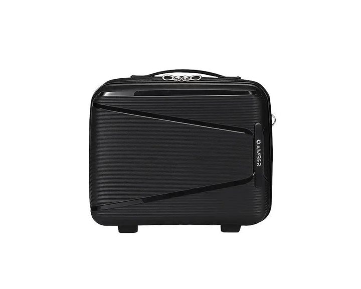 Beauty Case Amber Mαύρο1018-AM
