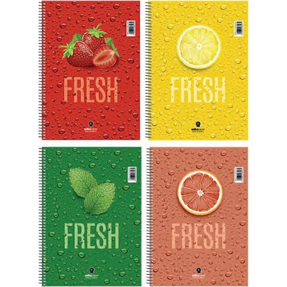 Τετράδιο Σπιράλ 20x30 Salko Fresh 4Θεμ.120φ.6509