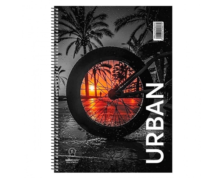 Τετράδιο Σπιράλ 17x25 Salko Urban 3θ. 90φύλλα.