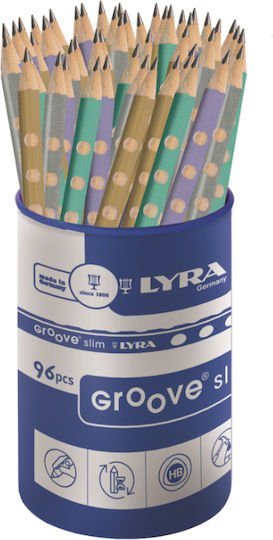 Μολύβι Lyra Groove Slim Graphite Metallic
