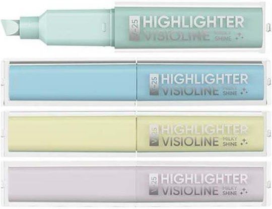Μαρκαδόρος Υπογράμμισης ErichKrause Visioline V-25 Milky Shine as.col. 65576