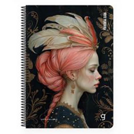 Τετράδιο Σπιράλ Gipta 21x29 3θ 80γρ.75φ. Persona