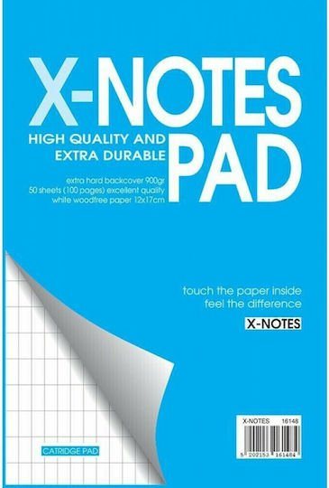 Μπλόκ 12x17 X-Notes  κατριγέ