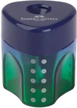 Ξύστρα Faber-Castell Μονή Grip Auto Flow Edition