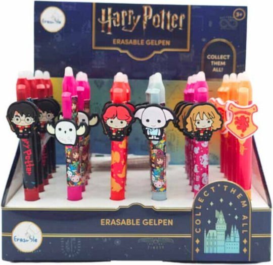 Canenco Στυλό Gel Erasable με Κλιπ Harry Potter HP253247