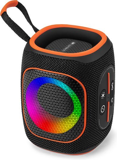 LAMTECH PORTABLE RGB WIRELESS V5.3 SPEAKER 20W BLACK ORANGE