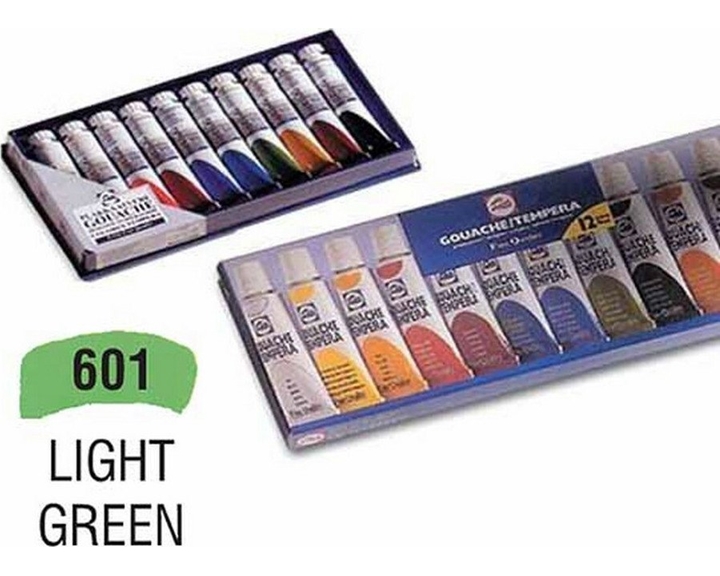 ΤΕΜΠΕΡΑ TALENS NO 601 20ml LIGHT GREEN