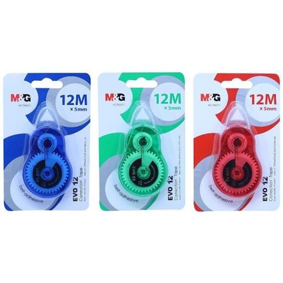 Διορθωτική Ταινία M&G Evo12   5mm x 12m ACT55371