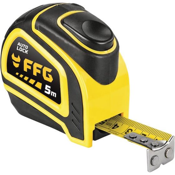 Μετροταινία F.F Group Auto Lock 7.5m x 25mm