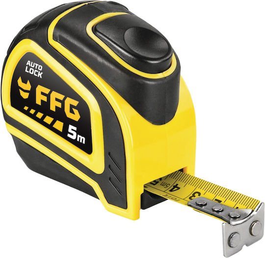 Μετροταινία F.F Group Auto Lock 7.5m x 25mm