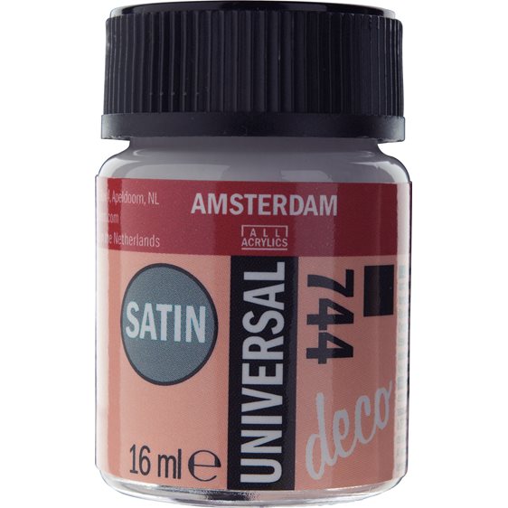 ΧΡΩΜΑ AMSTERDAM UNIVERSAL SATIN 16ML 700 BLACK