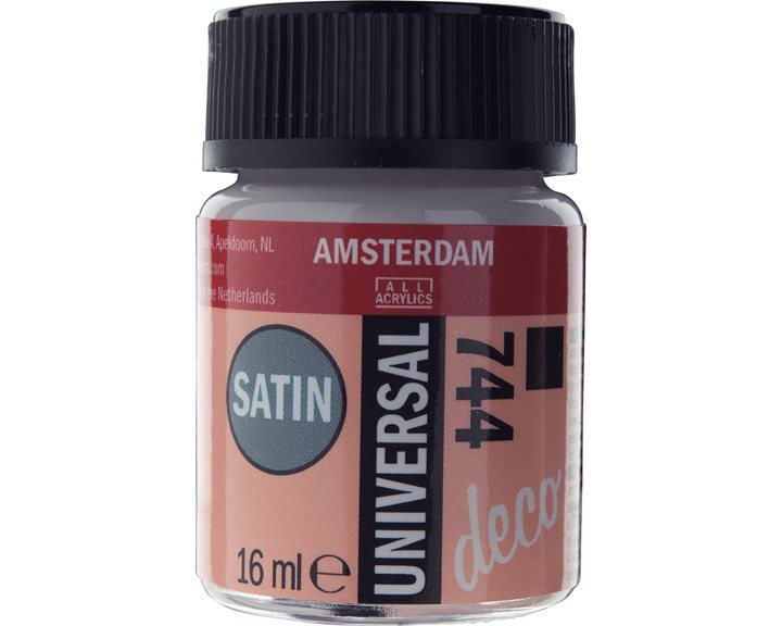 ΧΡΩΜΑ AMSTERDAM UNIVERSAL SATIN 16ML 700 BLACK