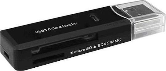 Lamtech Usb 3.0 Card Reader Black