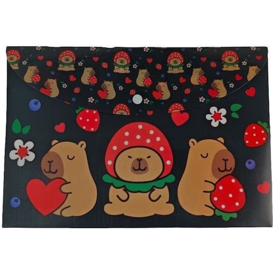Φάκελος με Κουμπί Α4 Capybara 000587556