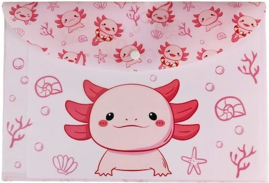 Φάκελος με Κουμπί Α4 Axolotls 000587557