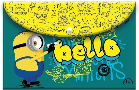 Φάκελος με Κουμπί Α4 Minions 000504227