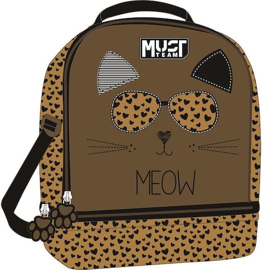 Τσαντάκι Φαγητού Ισοθερμικό Must Team 22x16x28  Yammy Meow 000587279